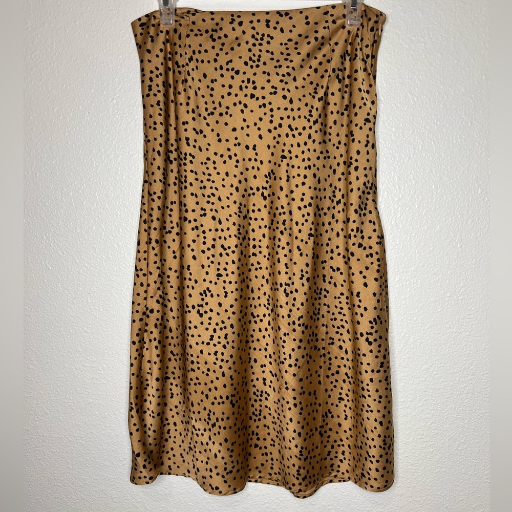 **Nasty Gal satin skirt**